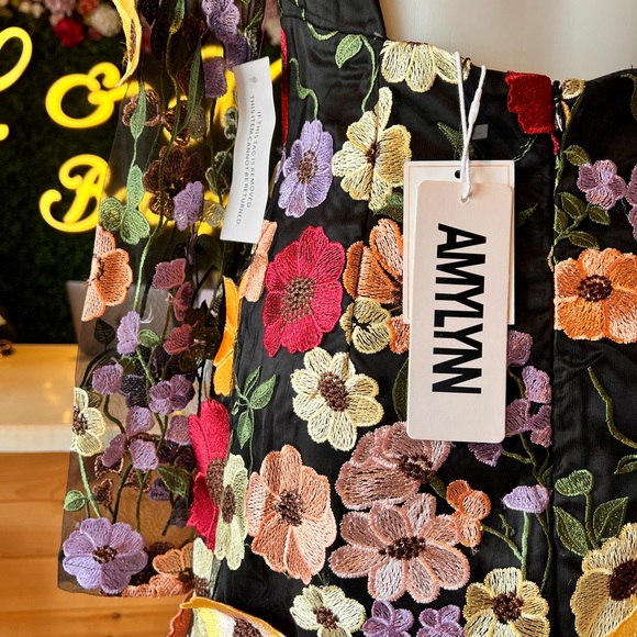 The Viral Taylor Swift 3D Flower Mini Dress - Picture 2 of 8